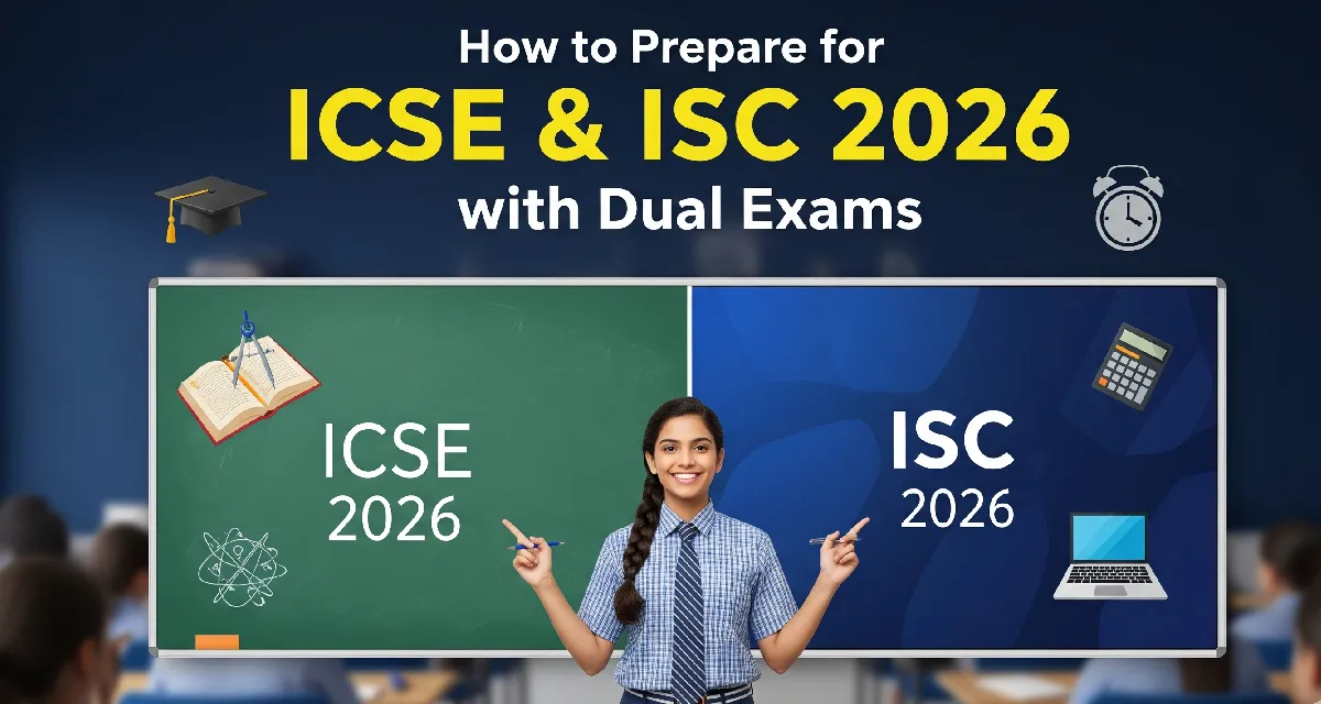 How to Prepare for ICSE & ISC 2026 with Dual Exams