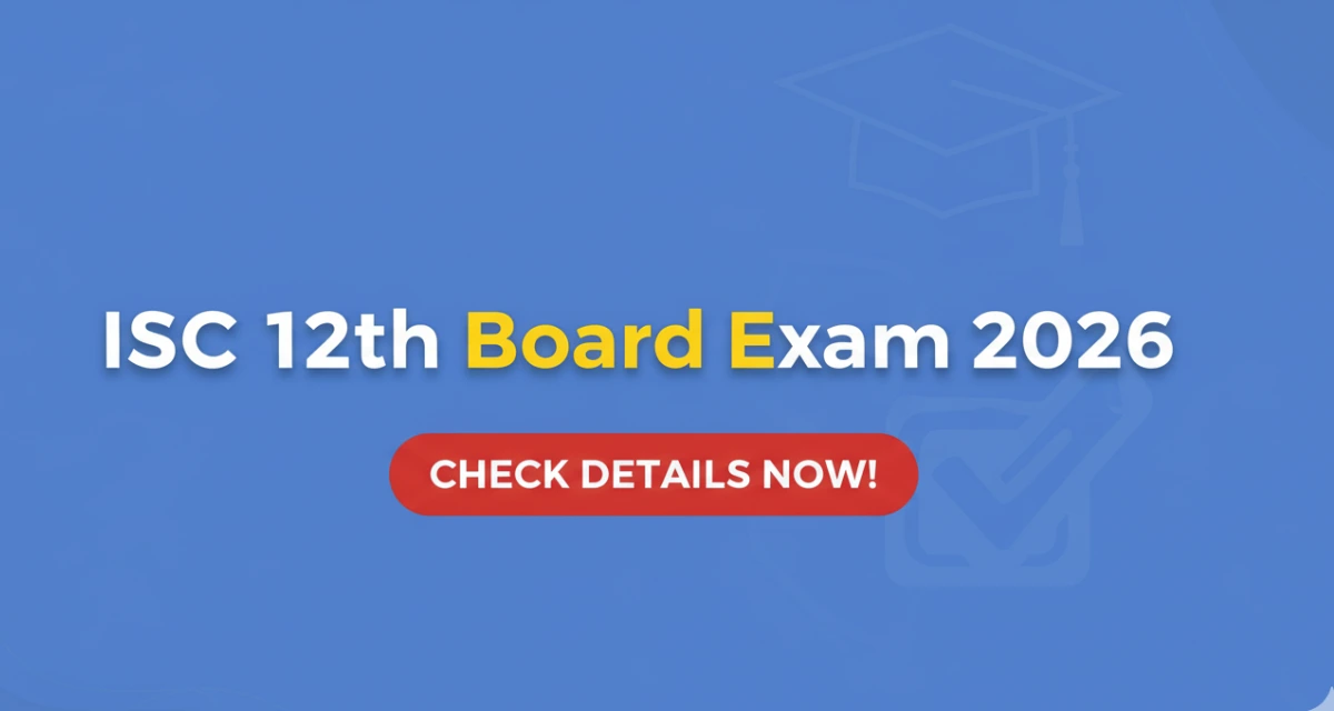 ISC Class 12 Board Exam 2026